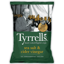 Load image into Gallery viewer, Tyrrell&#39;s Hand Cooked English Crisps - multiple options available
